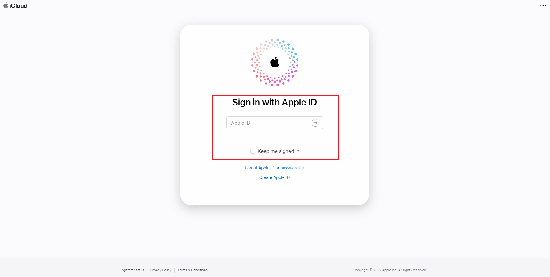 sign in with apple ID