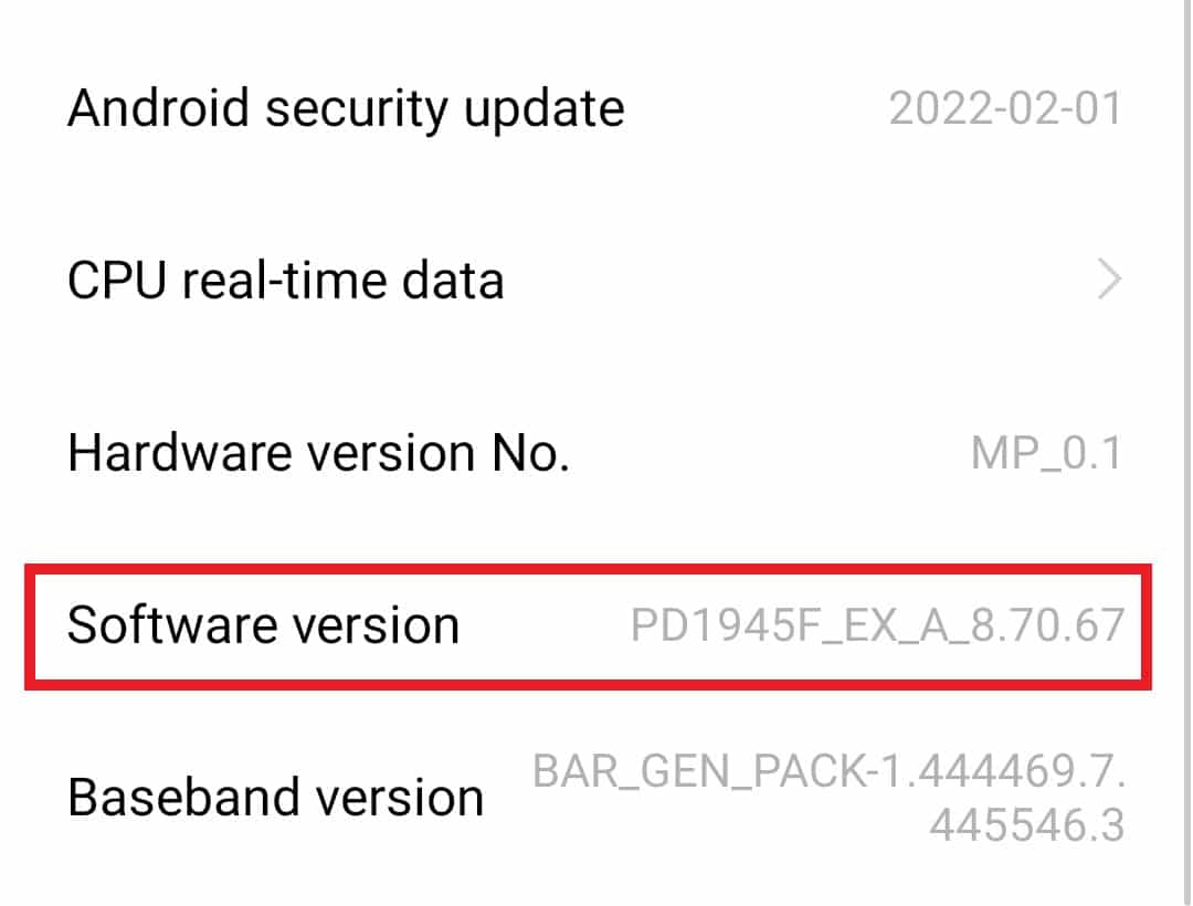  Tap 7 times on Software version. How to Use ADB Uninstall App 