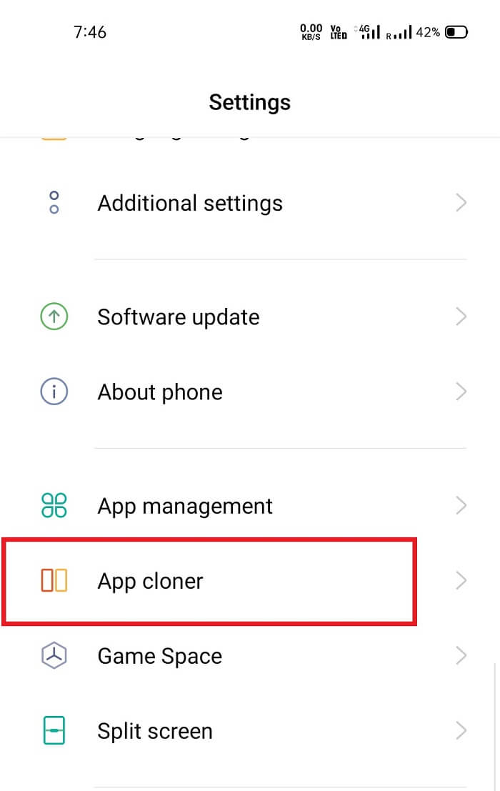 Tippen Sie auf App Cloner oder Dual Space | Führen Sie zwei Snapchat-Konten auf einem Android aus