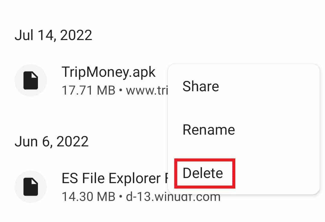 Tap on Delete. Fix Parse Error on Input $ in Windows 10