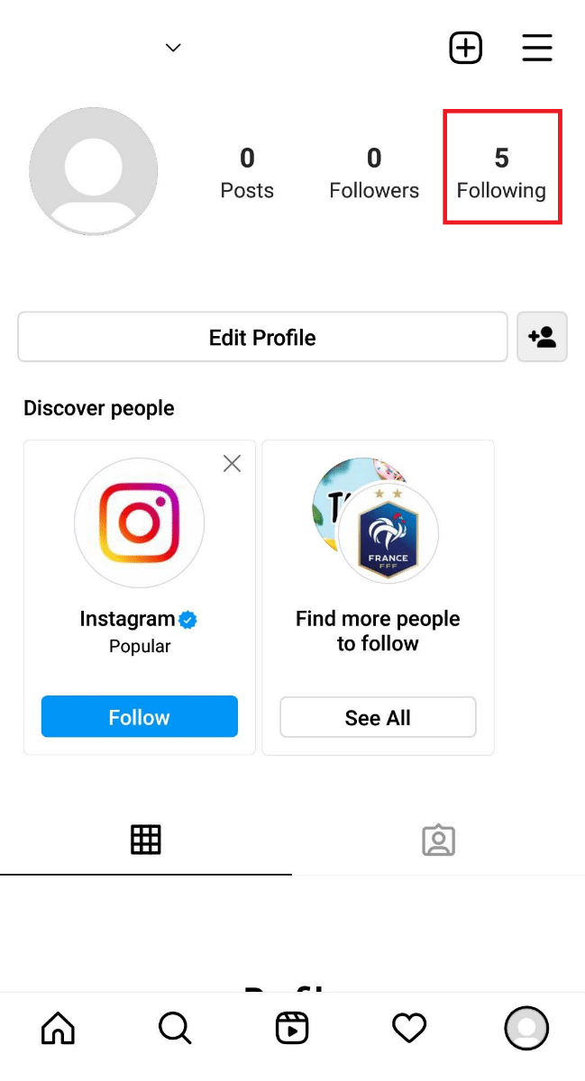 Tap on Following placed next to your account name and profile picture. How to Mute or Unmute a Story on Instagram