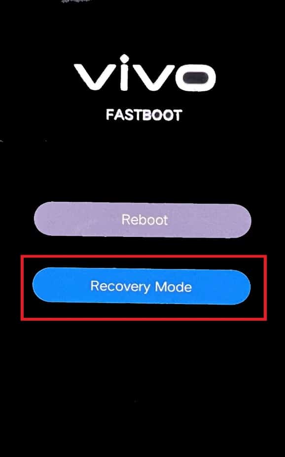 Tap on Recovery Mode. Fix System UI has Stopped Black Screen on Android