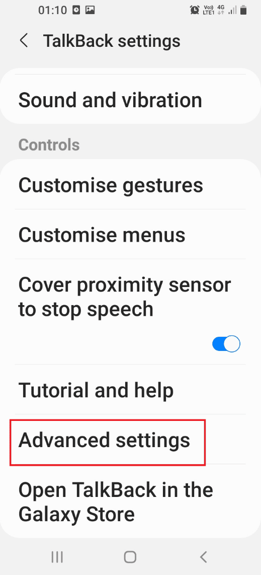 Tap on the Advanced settings tab. Fix Fast Charging Not Working on Android