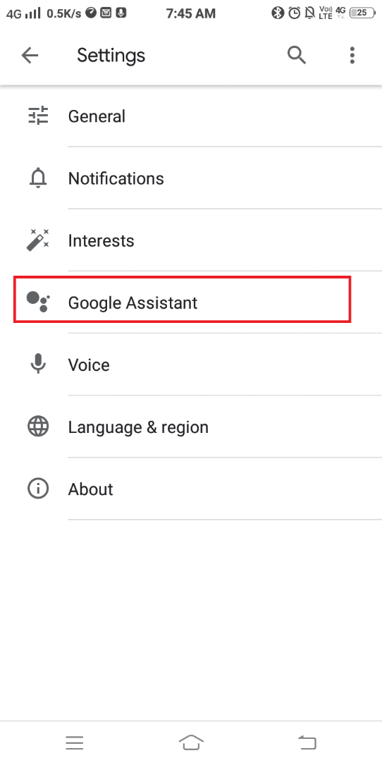 Tap on the Google Assistant tab. How to Turn Off OK Google