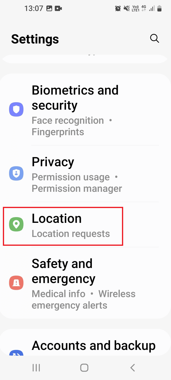 Tap on the Location tab. Fix Tinder Matches Disappeared on Android