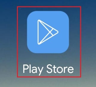 tap on the play store app icon Honor Play