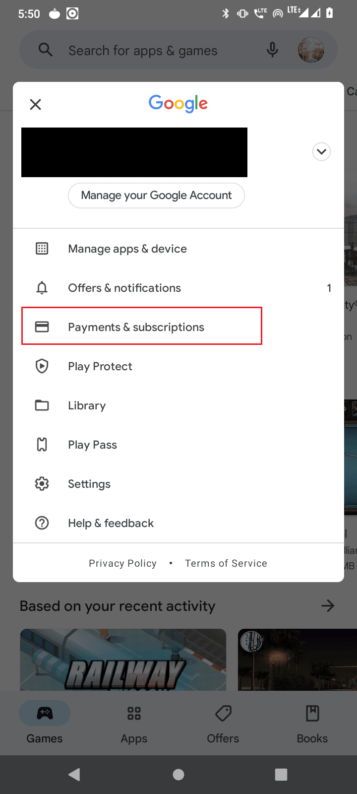 tap payments and subscriptions
