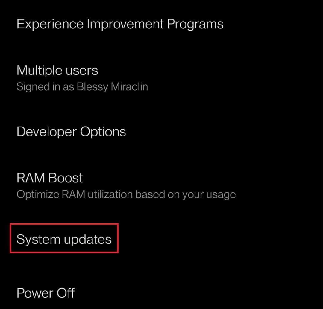 Tap System updates. Ways to Fix 4G Not Working on Android
