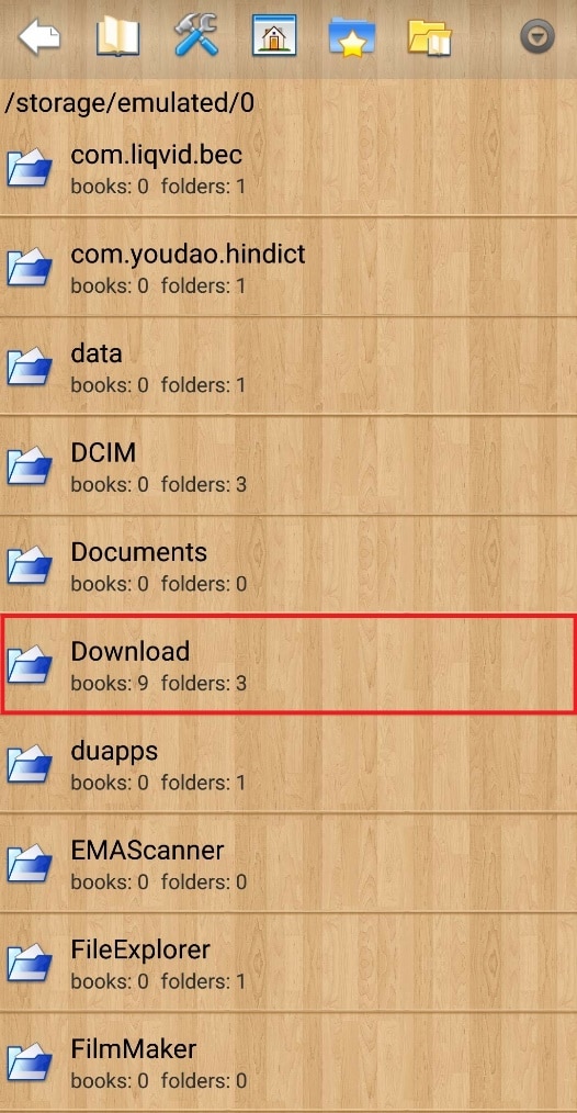 Tap to open the Download folder. How to Open MOBI Files on Android