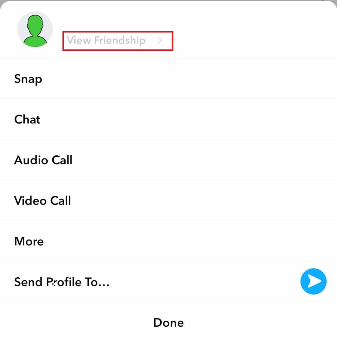 Tap View Friendship | Snapchat won’t load snaps or stories