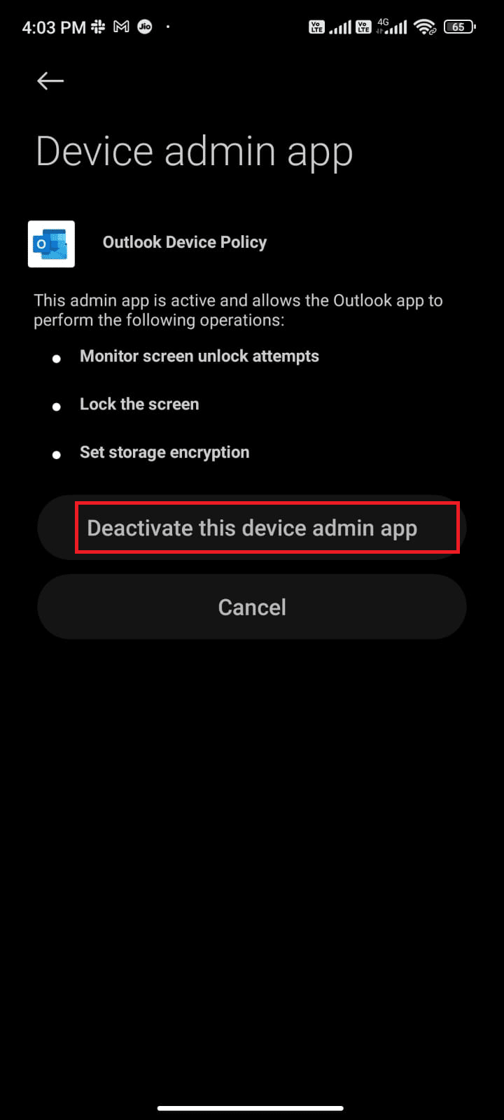 tap Deactivate this device admin app option. How to Tell If Your Phone is Tapped