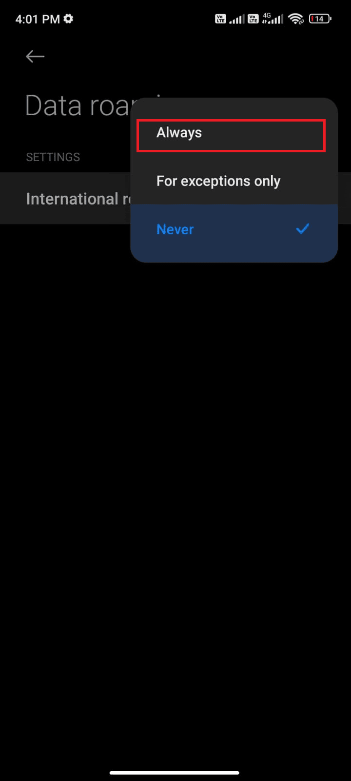 set the option to Always 