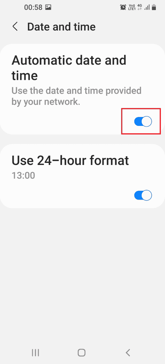 Desactive la opción Fecha y hora automáticas. Cómo hackear cualquier juego en Android