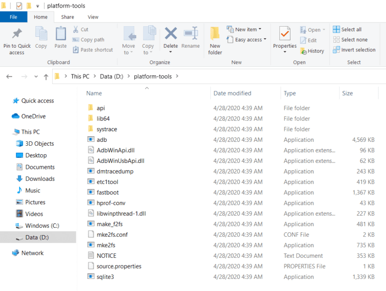 Zip-Datei entpacken
