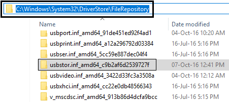 usbstor in file repository fix usb not recognized by windows error