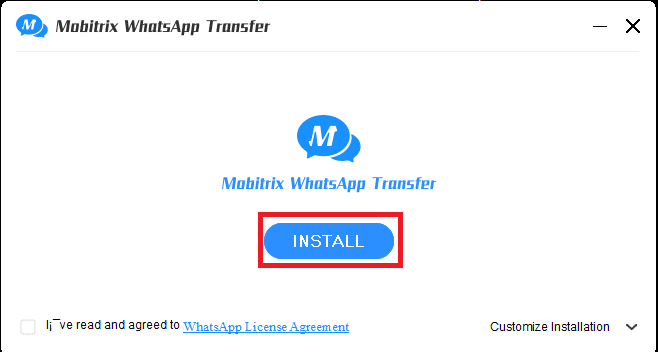 используйте передачу Mobitrix WhatsApp для перемещения данных WhatsApp на iPhone.