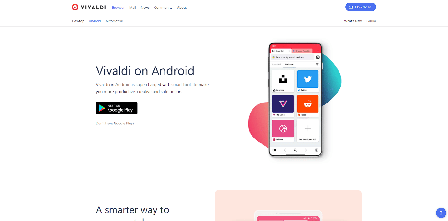 Navegador Vivaldi para TV. 14 mejores navegadores para Android TV