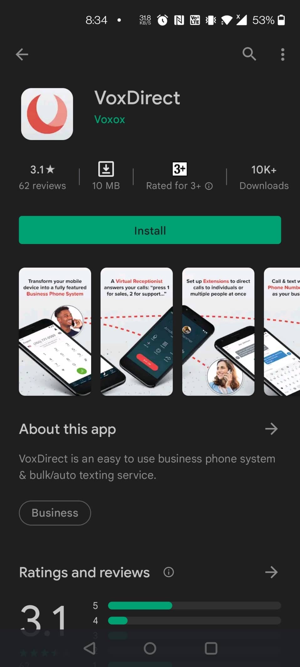 Voxdirect. Top 30 Best Free Second Phone Number App