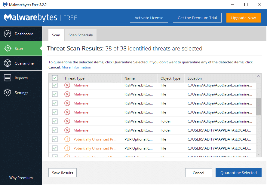 malwarebytes. how to cool down laptop while gaming