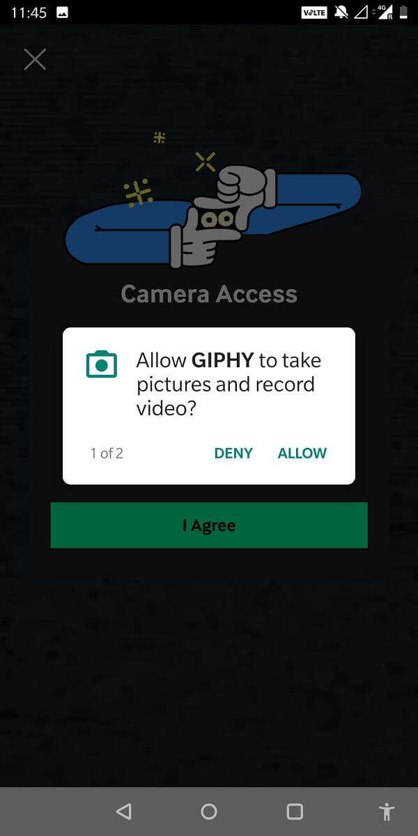 you will have to give certain permissions to the application
