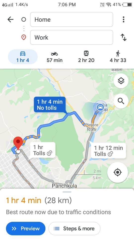 Google maps on android | Check The Traffic On Google Maps
