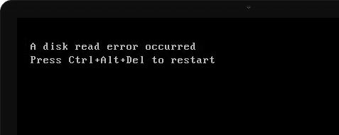 A disk read error occurred [SOLVED]