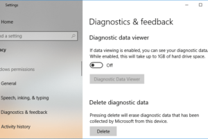 Enable or Disable Diagnostic Data Viewer in Windows 10