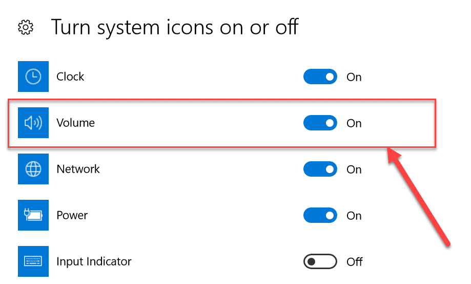 How to get back your Volume Icon in Windows Taskbar