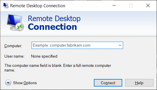 Изменить порт удаленного рабочего стола (RDP) в Windows 10