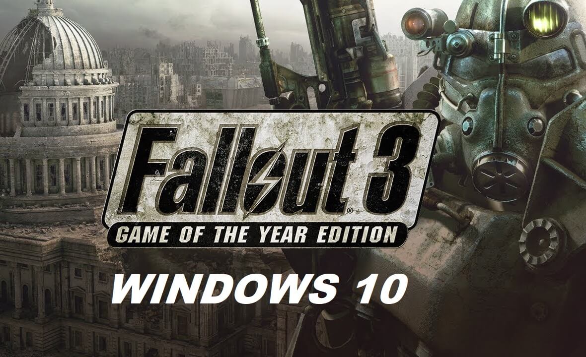 Mokhoa oa ho matha Fallout 3 ho Windows 10?