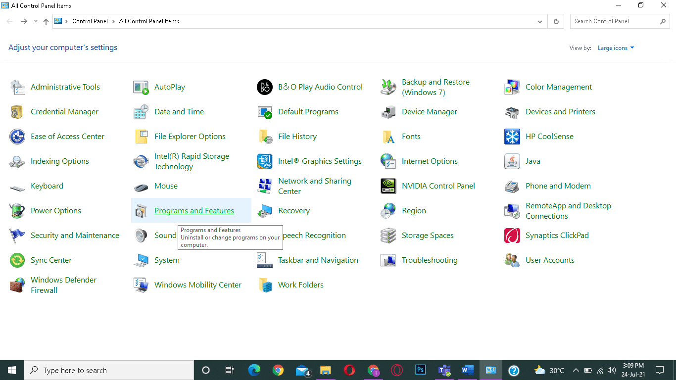 Select Programs and Features. How to Fix High CPU Usage on Windows 10?