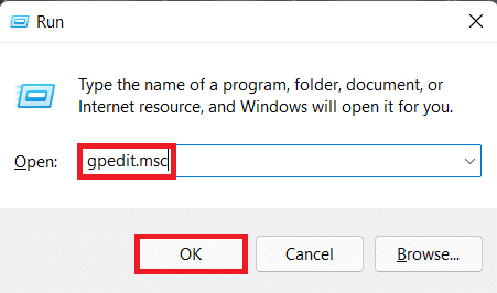 Run dialog box. How to Block Windows 11 Update Using GPO