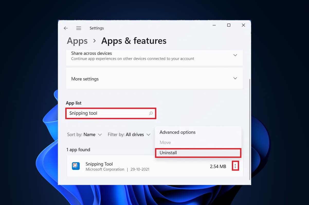 How to Disable Snipping Tool in Windows 11