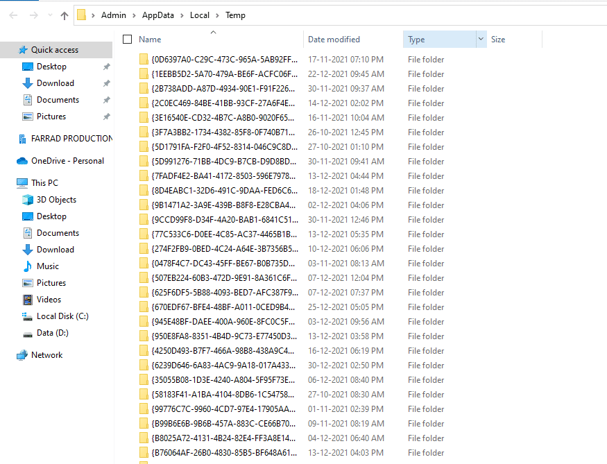 Delete all the files that are not necessary for any processes. Fix Steam is Slow
