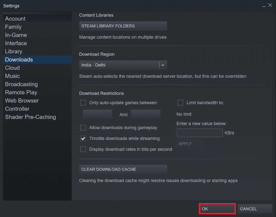 Wait until the procedure is finished before pressing Ok. Fix Steam Content File Locked