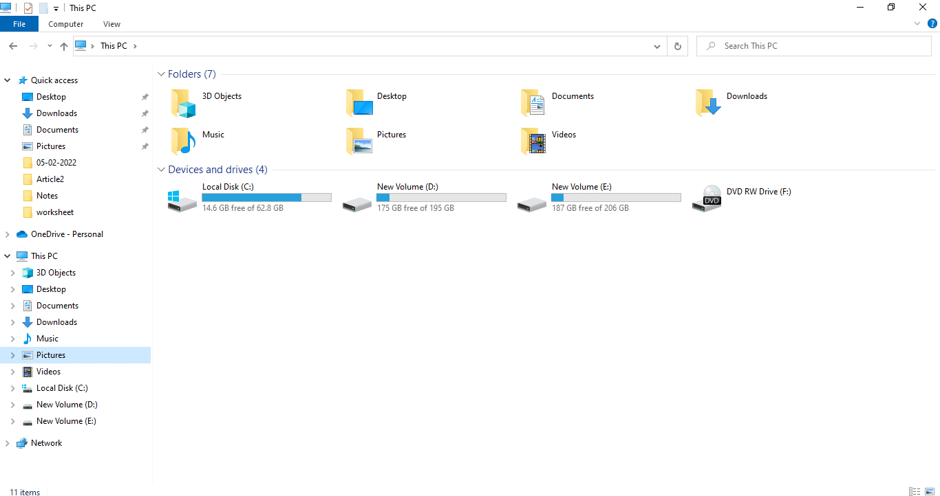 Abrir File Explorer