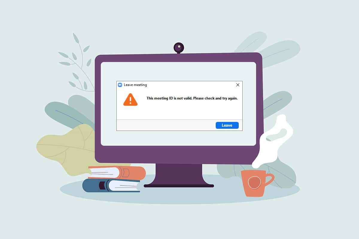 Fix Zoom Invalid Meeting ID Error in Windows 10