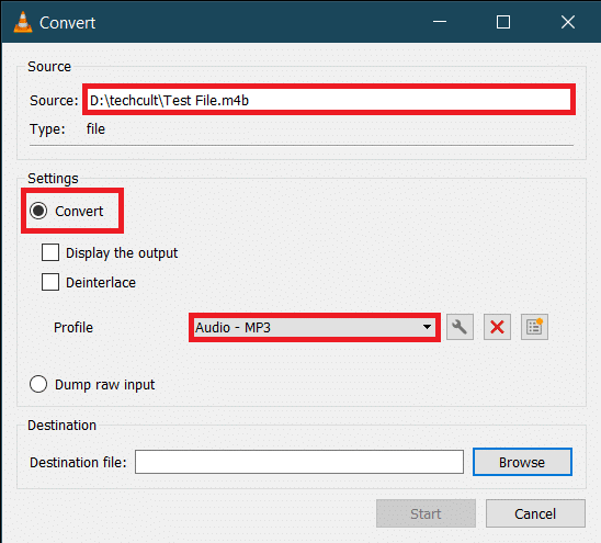 vlc convert setting. How to Convert M4B to MP3 in Windows 10