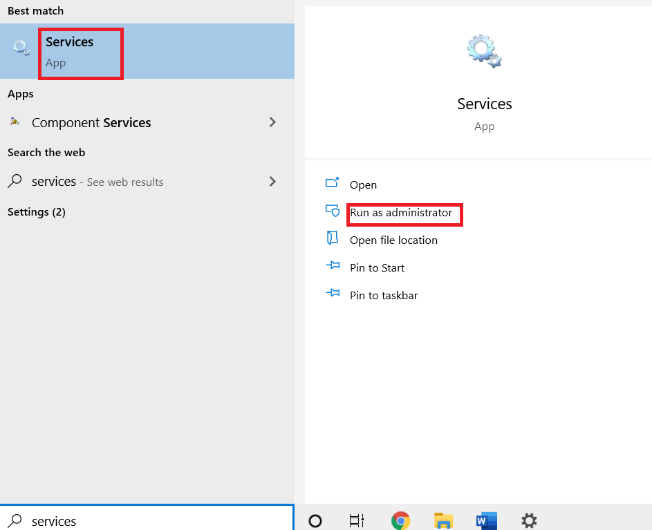 Open services. Fix the Wireless Autoconfig Service wlansvc Is Not Running in Windows 10