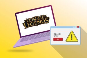Fix League of Legends Directx Error in Windows 10