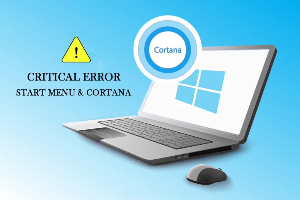 Fix Windows 10 Critical Error Start Menu and Cortana Aren