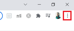 click on the three dotted icon at the top right corner. 12 Ways for Establishing Secure Connection on Chrome