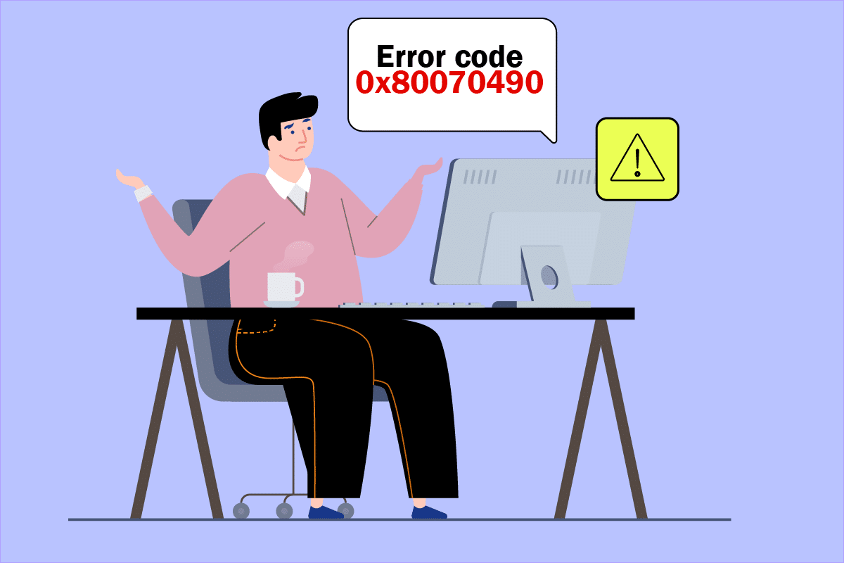 Fix Error Code 0x80070490 in Windows 10