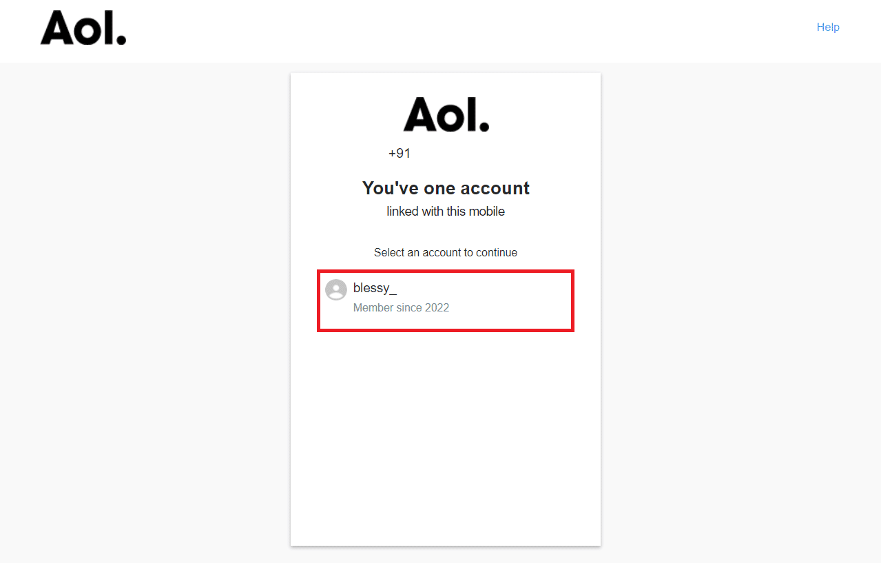 select aol account. how to sign in to AOL email account