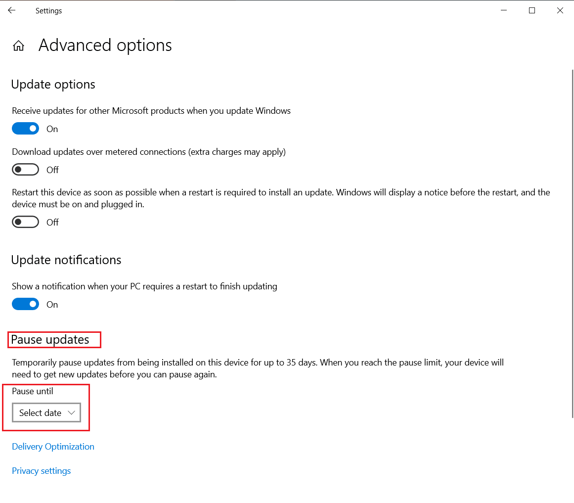 pause updates. Fix Windows Update Taking Forever in Windows 10