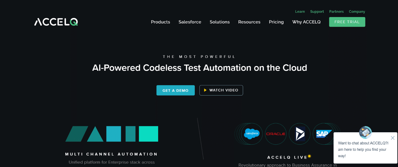 accelq. Best API Testing Tools
