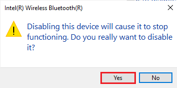 confirm the prompt by clicking on Yes and reboot your computer