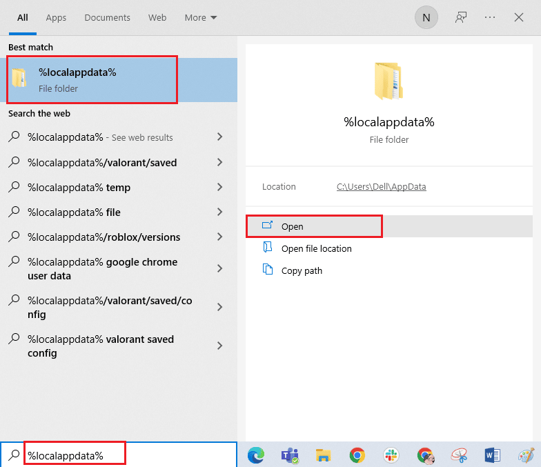 open AppData Local folder. Fix Hamachi VPN Error in Windows 10