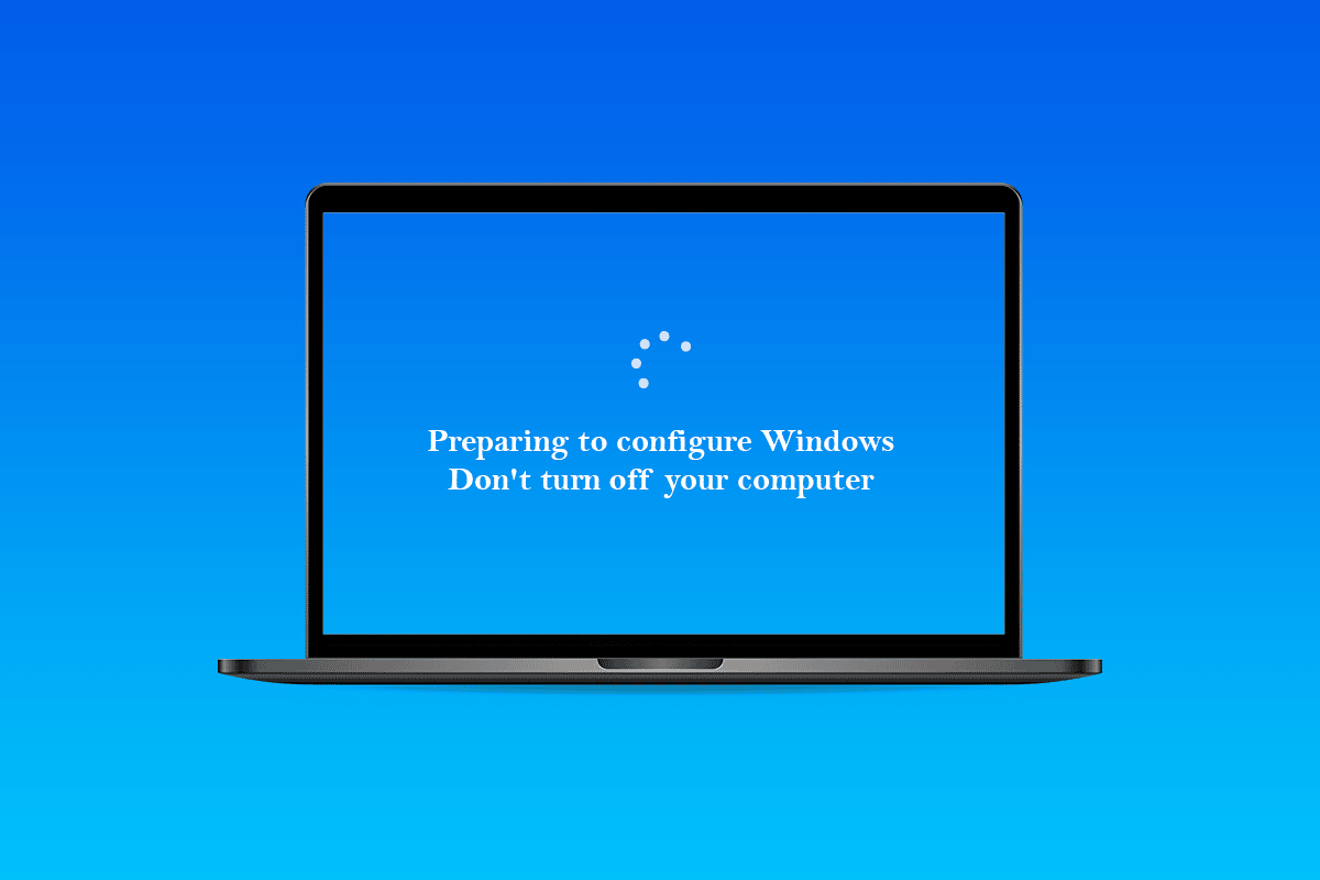 Løs fast ved forberedelse til å konfigurere Windows 10