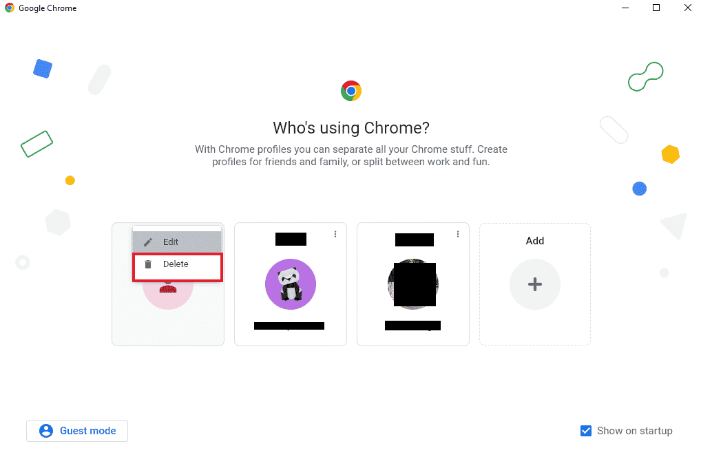 Select Delete. Fix Google Drive Forbidden Download Error